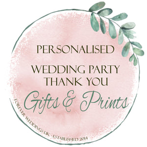 Wedding Party Gifts and Prints