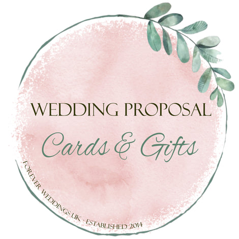 Wedding proposal cards and gifts