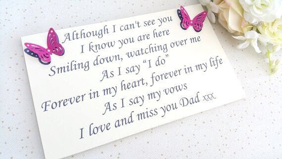 Wedding Remembrance Sign, Memory Table Sign, In Loving Memory Sign, Wedding Heaven Sign, Loved Ones in Heaven Wedding Sign