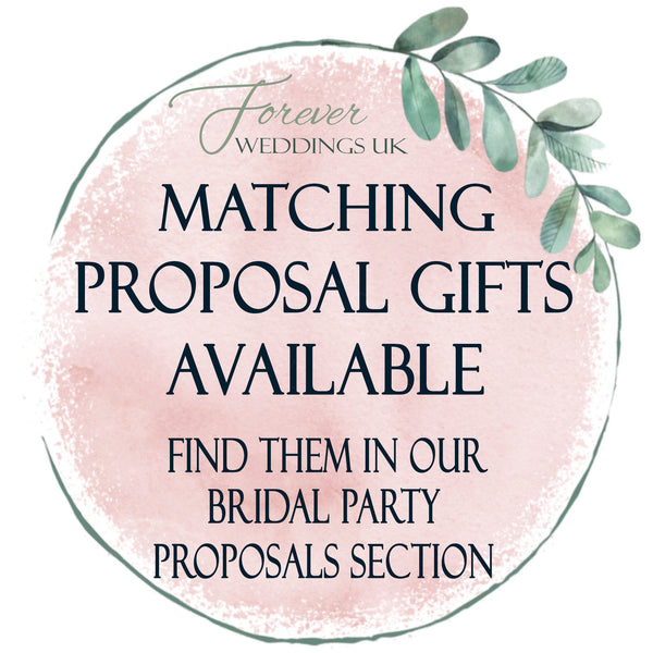 Personalised Maid of Honour Proposal Card, Wish Bracelet, Bridal Party Gift, Will you be my Maid of Honour Invite, Wedding Jewellery